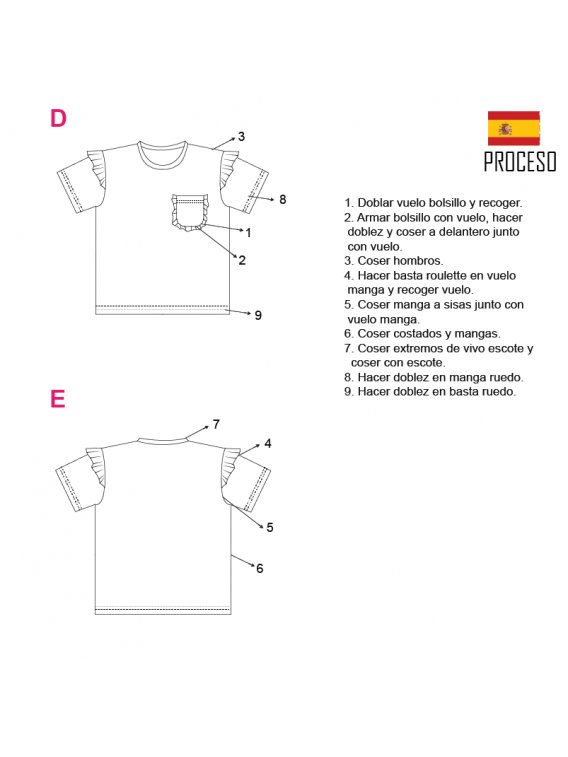 POLERA VOLADOS MUJER 2009