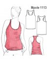MUSCULOSA RIB (TELA PUÑO) MUJER CON VIVO