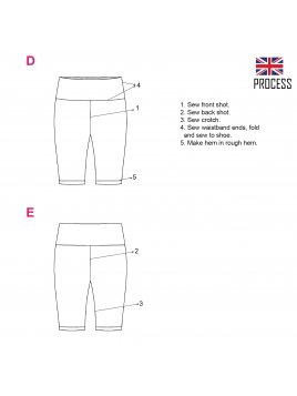 SHORT CALZA BIKER NIÑA 2002