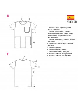 CHAQUETA SANITARIA HOMBRE RT 2101