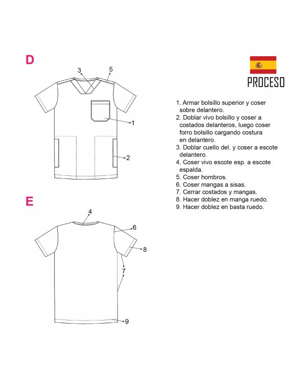 CHAQUETA SANITARIA HOMBRE RT 2101