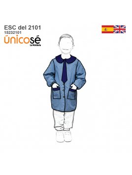 DELANTAL PARVULOS ESCOLAR 2101