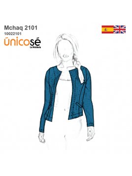 CHAQUETA JEAN MUJER 2101