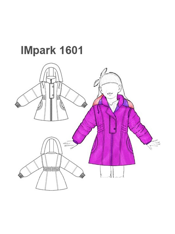PARKA ACAMPANADA NIÑA NENA