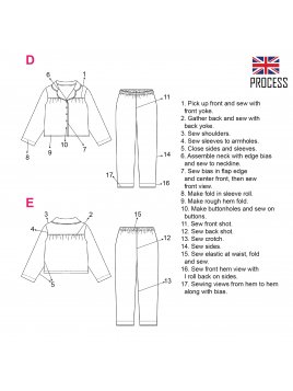 PIJAMA 2 PIEZAS MUJER 2101