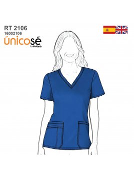 BLUSA SANITARIA MUJER RT 2106