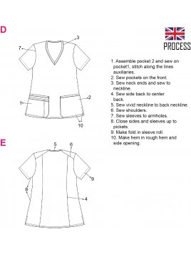 BLUSA SANITARIA MUJER RT 2106