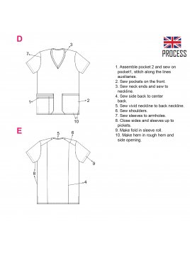 CAMISA SANITARIA HOMBRE RT 2107