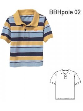 POLERA CUELLO Y PATA BEBE