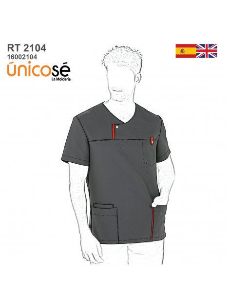 CAMISA SANITARIA HOMBRE RT 2104