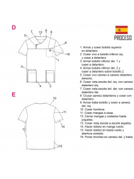 CAMISA SANITARIA HOMBRE RT 2104
