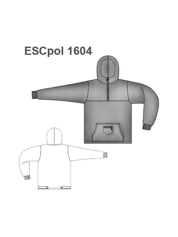 POLERON CANGURO ESCOLAR 1604
