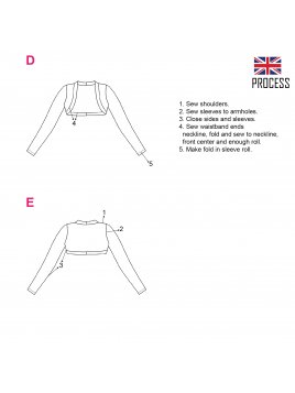 MANGAS TELA DE PUNTO MUJER.