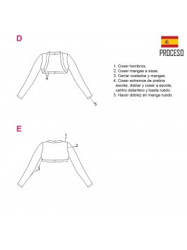 MANGAS TELA DE PUNTO 