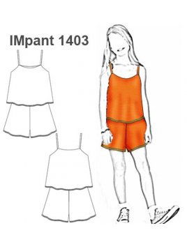 ENTERITO SHORT NIÑA