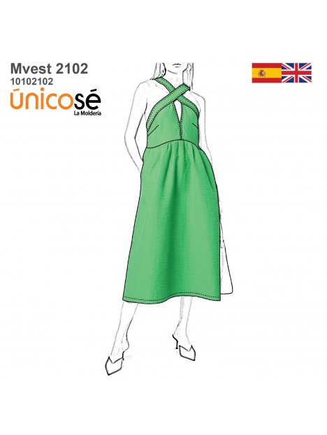VESTIDO SOLERA MUJER 2102