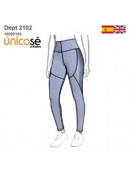 DEPORTE CALZA MUJER 2102