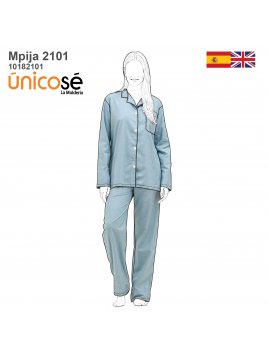 PIJAMA 2 PIEZAS MUJER 2101