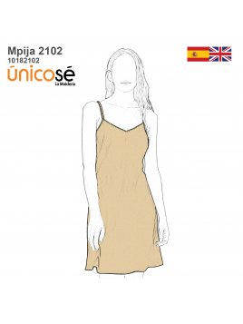 PIJAMA 1 PIEZA MUJER 2102