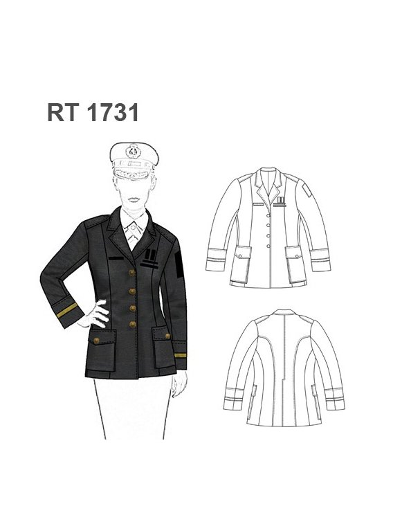 CHAQUETA DE OFICIAL RT 1731