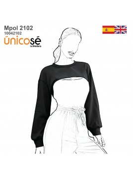 POLERON CORTO MUJER 2102