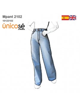 PANTALON JEANS MUJER 2102