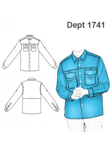 DEPORTE CAMISA PESCA 1741