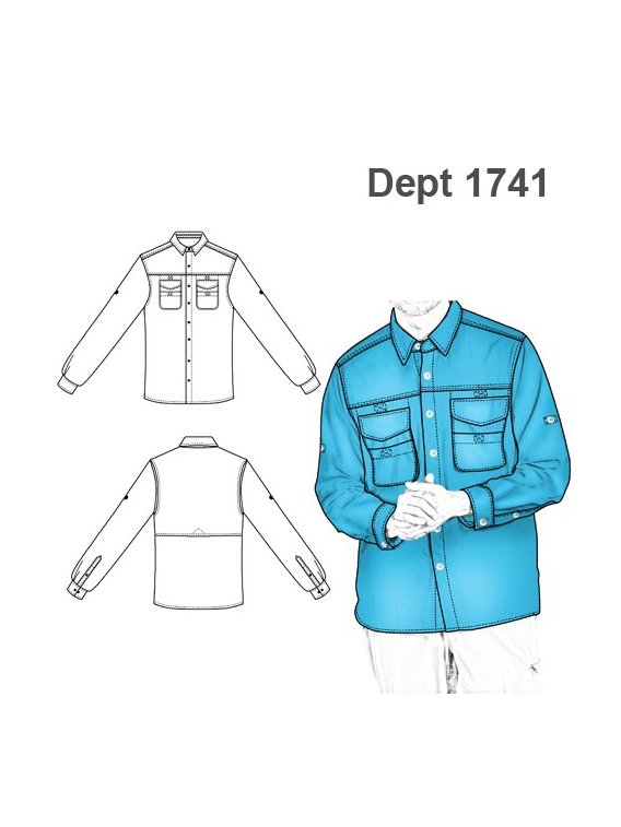 DEPORTE CAMISA PESCA 1741