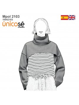 POLERON CORTO MUJER 2103