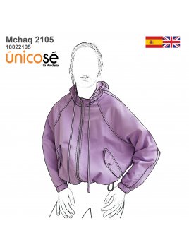 CHAQUETA RAGLAN MUJER 2105