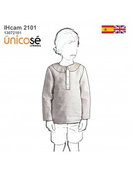 CAMISA CUELLO BEBE NIÑO 2101