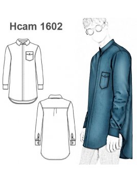 CAMISA EXTRA LARGE HOMBRE 1602