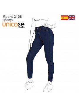 PANTALON JEANS MUJER 2106