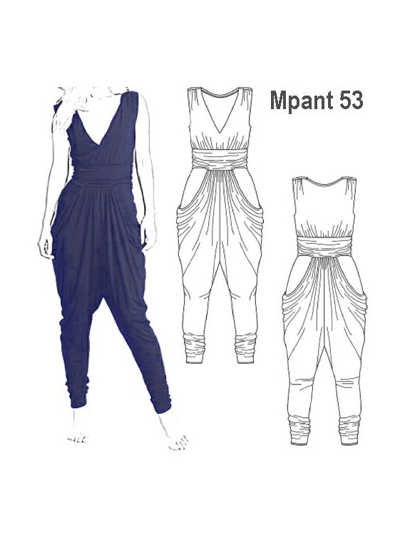 ENTERITO MODA BOLSILLOS MUJER, PRETINA A