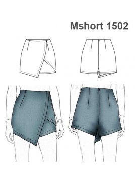 SHORT FALDA MUJER 1502