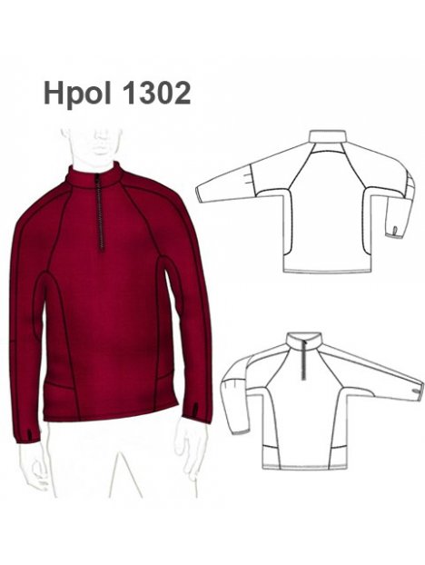 POLERON RAGLAN HOMBRE