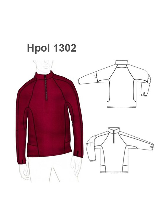 POLERON RAGLAN HOMBRE