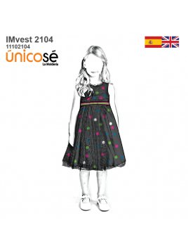 VESTIDO IMPERIO NIÑA 2104