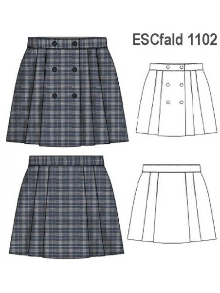 FALDA TABLAS ESCOLAR 1102