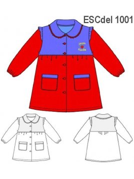 DELANTAL PARVULO ESCOLAR 1001