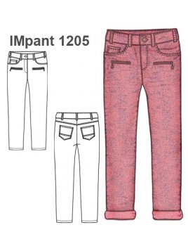 PANTALON JEANS NIÑA 1205