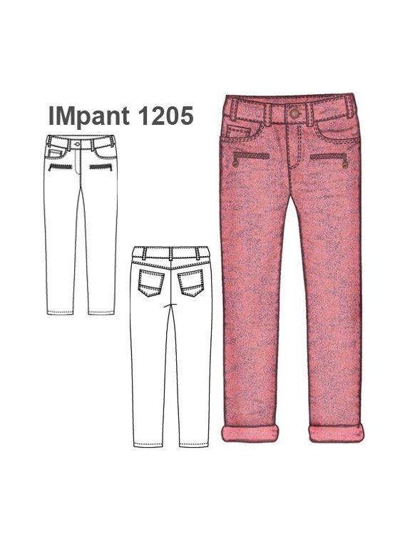 PANTALON JEANS NIÑA 1205