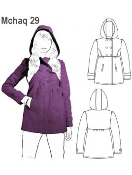 CHAQUETA CORTE BUSTO MUJER