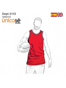 DEPORTE CAMISETA BASQUET 2115