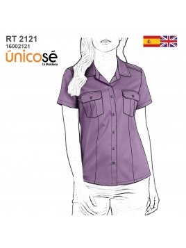 BLUSA TRABAJO MUJER 2121