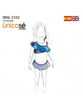 TRAJE DE BAÑO 2 PIEZAS NIÑA...