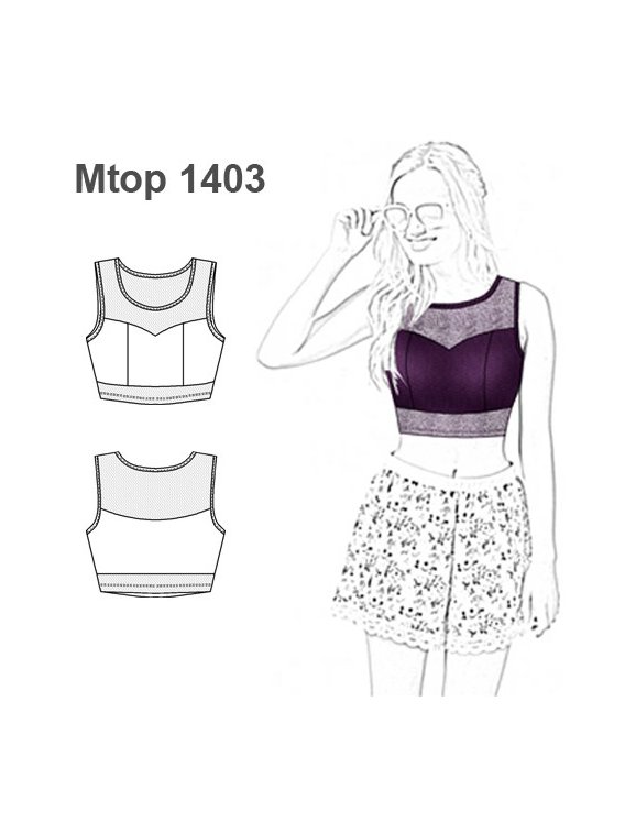 TOP BRALET MUJER