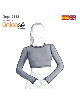 DEPORTE CAMISETA TOP MUJER...