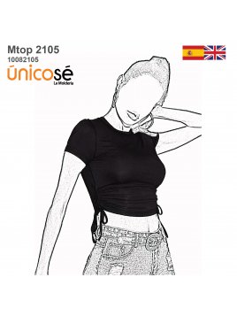 TOP RECOGIDO MUJER 2105