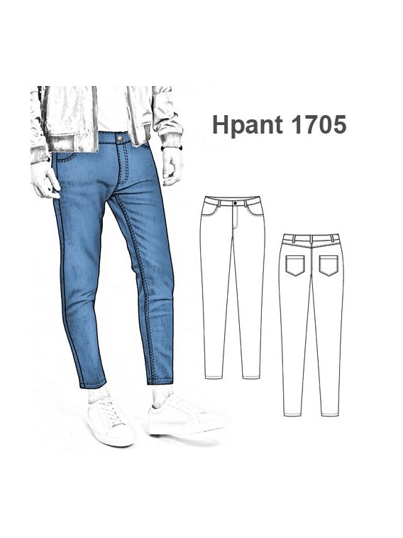 PANTALON SKINNY HOMBRE